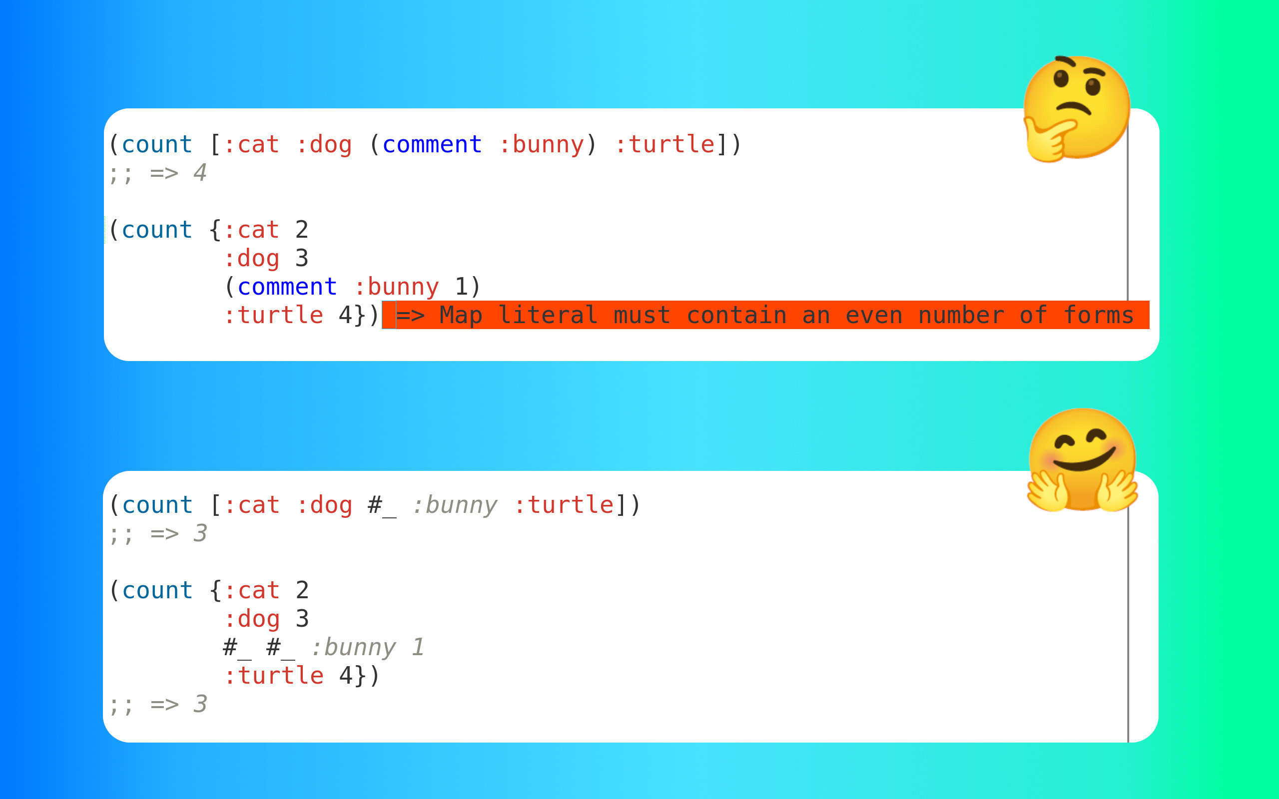 Click to enlarge the image Comment vs. Discard