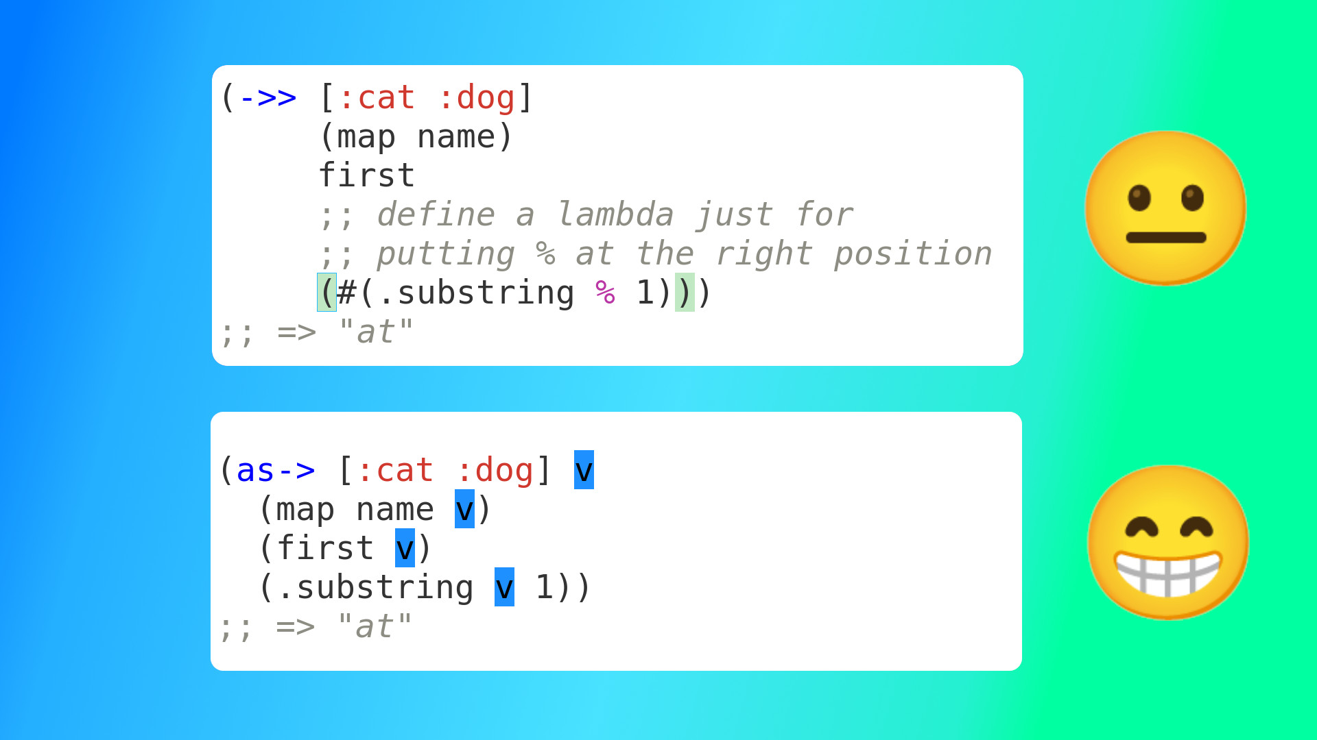 Click to enlarge the image Lambda vs. thread-as